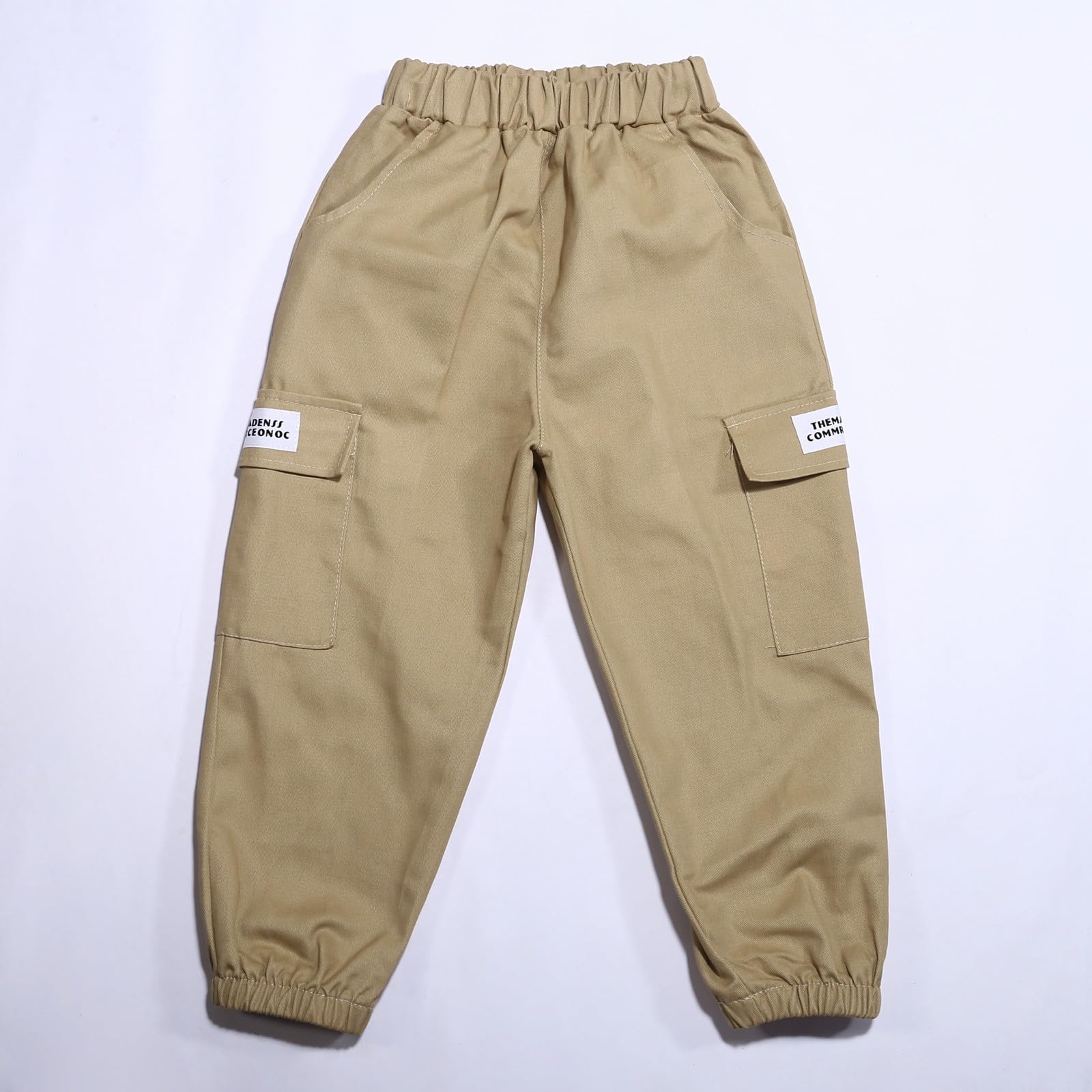 Genérico Pantalones Baggy Niño Pantalones Cargo Deportivos Verano para Niños Ropa Casual Suelta y Cómoda con Estilo Sólido Personalizado