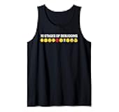 10 Stages of Debugging Funny Geek Nerd Computer Informatics Tank Top