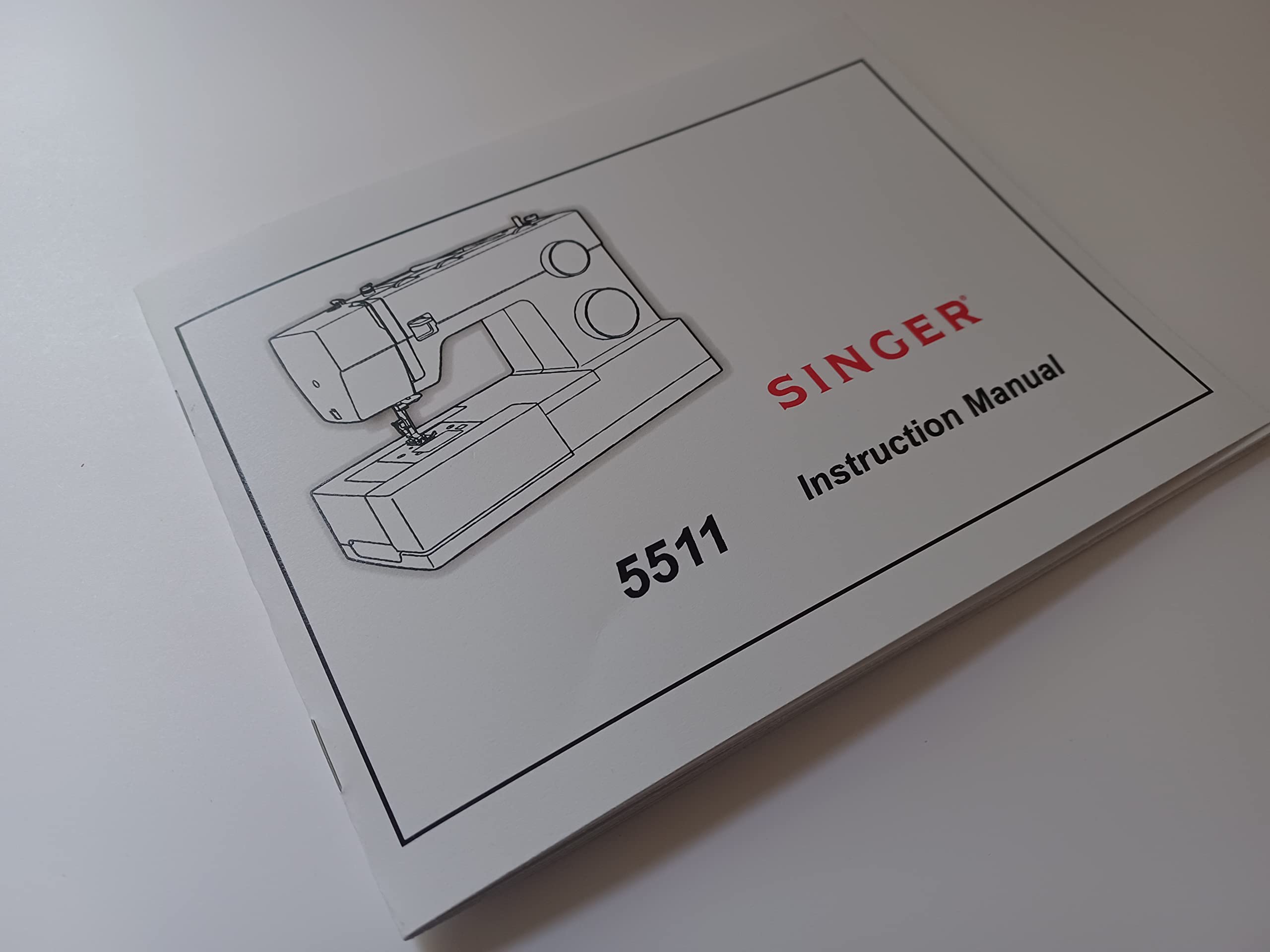 Singer 5511 User Manual (Reproduction)