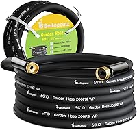 Vista 12 de Manguera de jardín corta de 1 pie x 5/8 pulgadas hembra a hembra, conector extensor de manguera de agua pequeña resistente, conexiones sin fugas