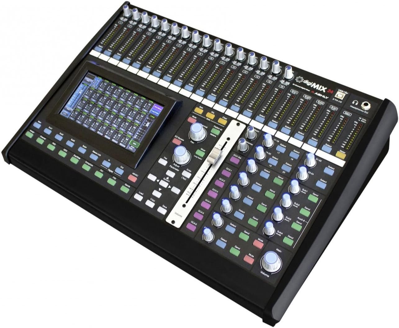 Ashly 24-Input Tabletop Digital Mixer DIGIMIX-24