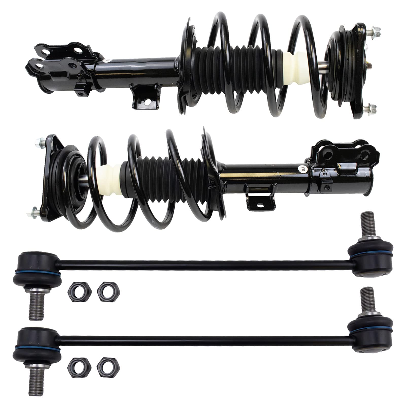 Amazon.com: TRQ Front Suspension Kit Complete Strut & Coil