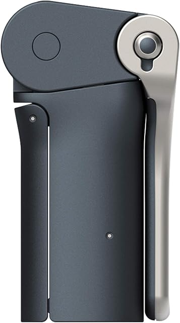 Joseph Joseph BarWise - Compact Lever Non-Stick Corkscrew Wine Opener with integrated foil cutter, Blue