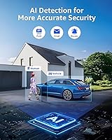 Vista 4 de ANNKE 4K PoE Security Camera System, 12MP H.265+ 8CH NVR with 2TB Surveillance Grade HDD, 6Pcs 8MP IP Cams, Spotlight Color Night Vision, RTSP, IP67