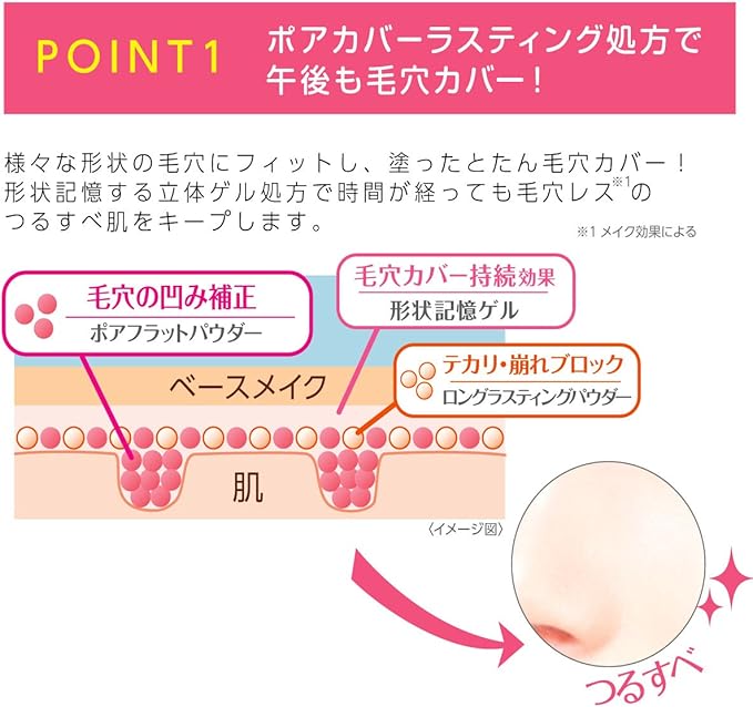 ポイントマジックPRO ポアカバー (SPF23 PA+++) 15g