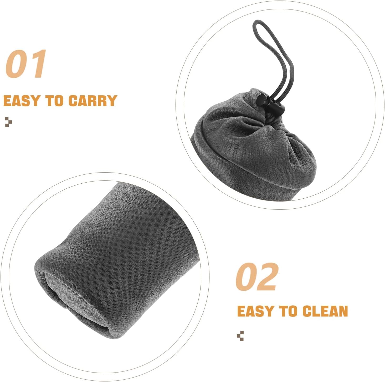 BESTonZON Durable Alto Tenor Neck Mouthpiece Bag for Musicians Versatile Protection Multipurpose Storage for Wind Instrument Accessories