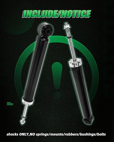 Miniatura 4 de SCITOO - Amortiguadores traseros de gas para Nissan Murano 349092 37317 2009 2010 2011 2012 2013 2014 para Nissan Murano 349092 37317