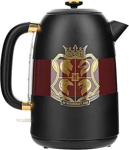 Select Brands - Hervidor eléctrico Warner Brothers Harry Potter 1.7L 1500W - Cuenta con ventana de agua, apagado automático, protección contra disponible en Yaxa Guatemala