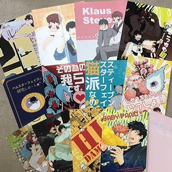 血界戦線 ポストカード　ボールペン　マグネット　クラウス　スティーブン 血界戦線 ボールペン マグネット ポストカード クラウス