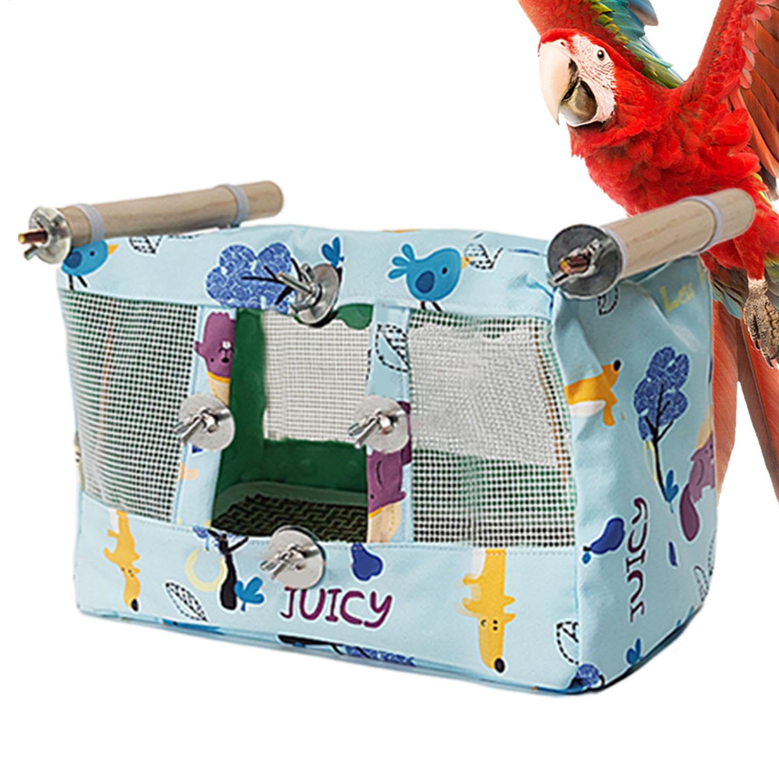 The Can Be Hung Outside Or Installed In A Cool Sleep Cool Breathable For Parrots With Cooling Mat Summer Bird Trent