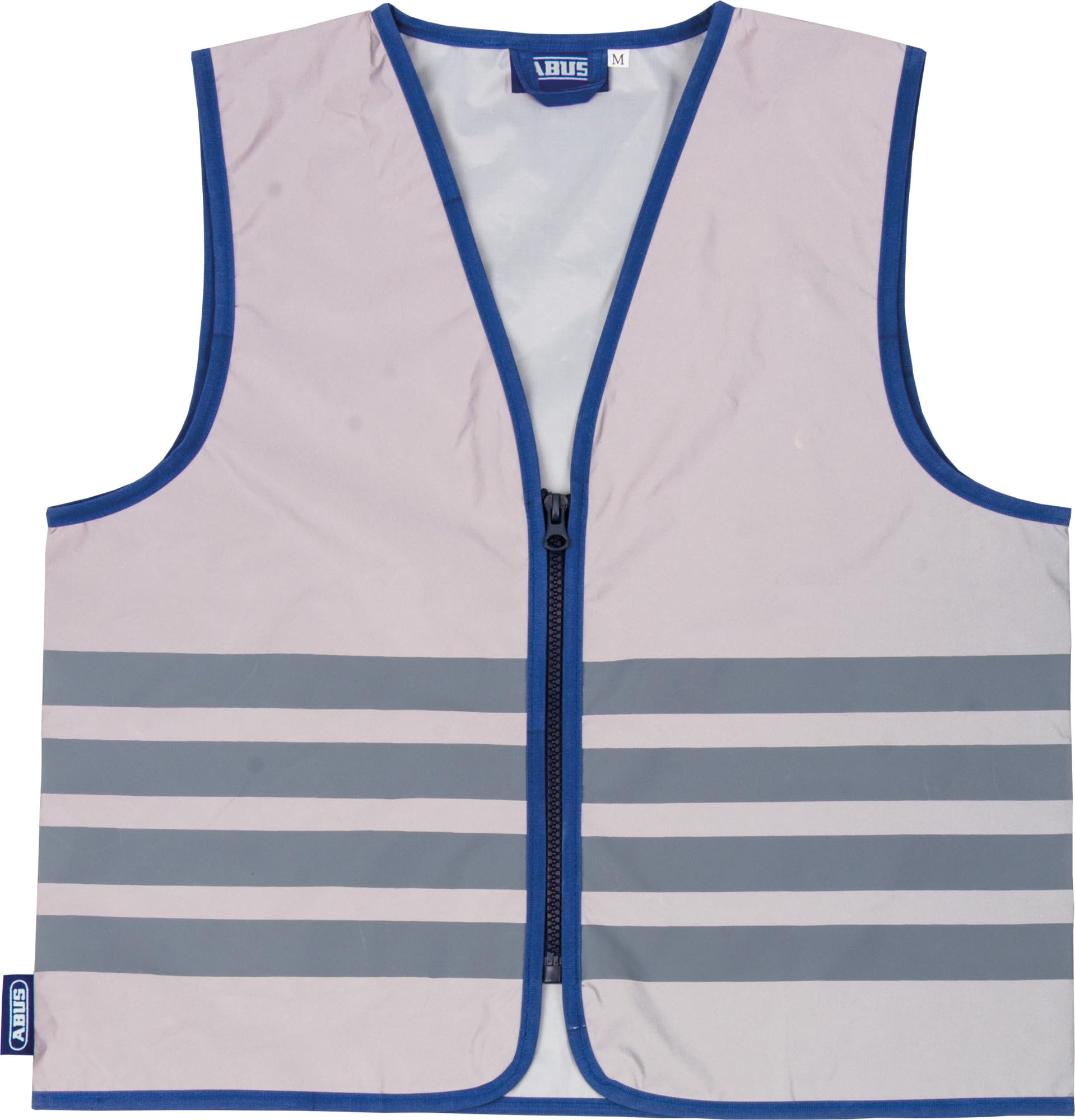 ABUS Unisex Lumino Urban Vest dzieci?ca kamizelka ostrzegawcza, szara, M