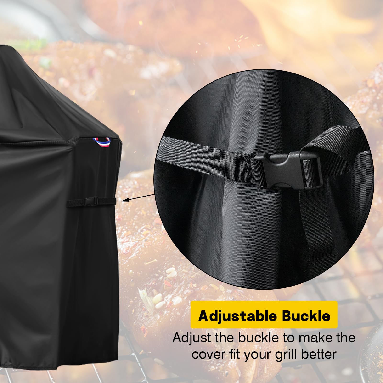 Copertura per griglia Weber Spirit a 4 fuochi E-425 a propano liquido, copertura impermeabile esterna per griglie Weber Spirit serie 300 e 400, copertura resistente per barbecue