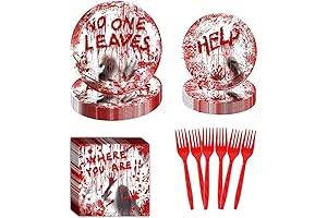 Bloody Halloween Plates: Spooky Party Decor that Elevates Your Halloween Bash