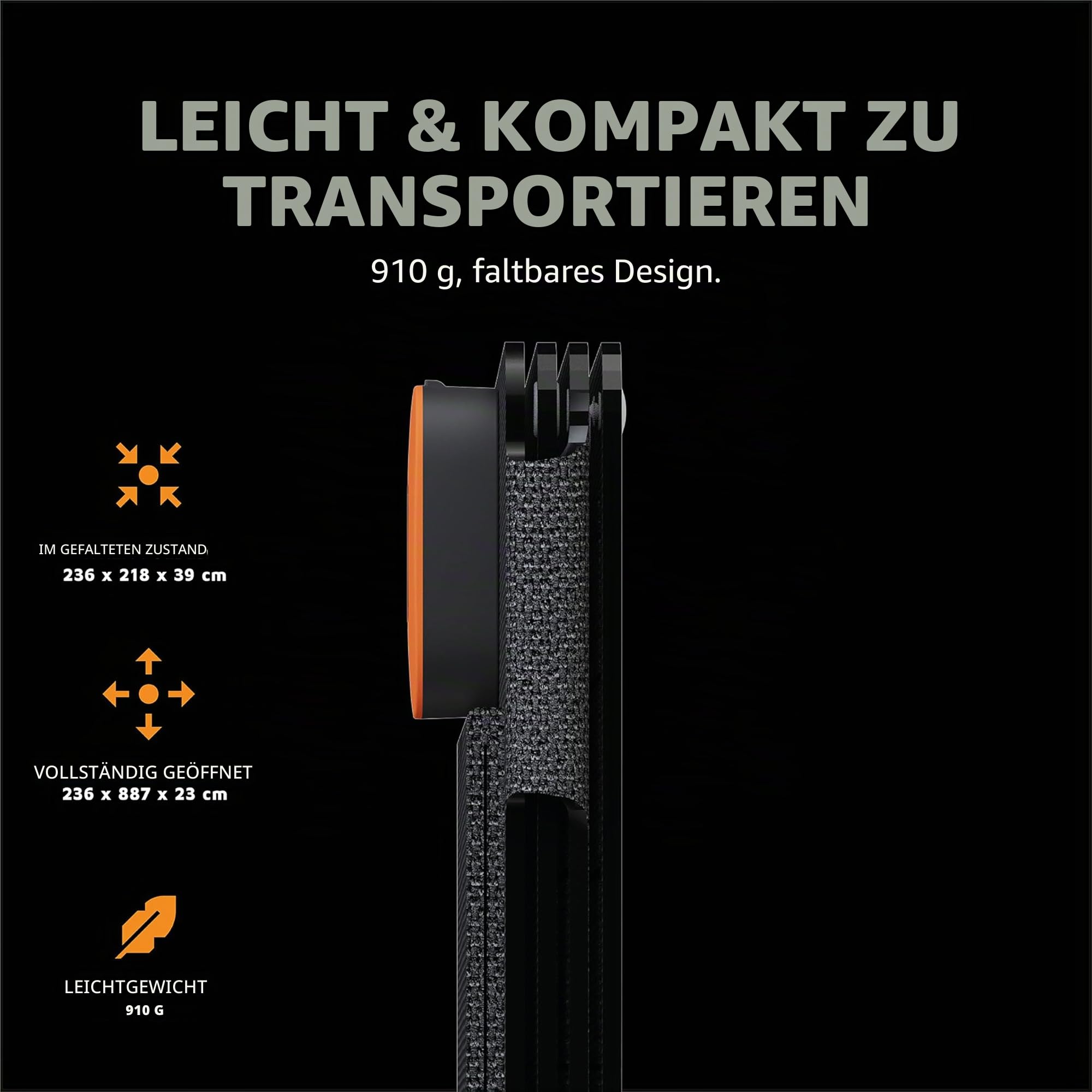 Xtorm SolarBooster 28W - Foldable Solar Panel Black Neu