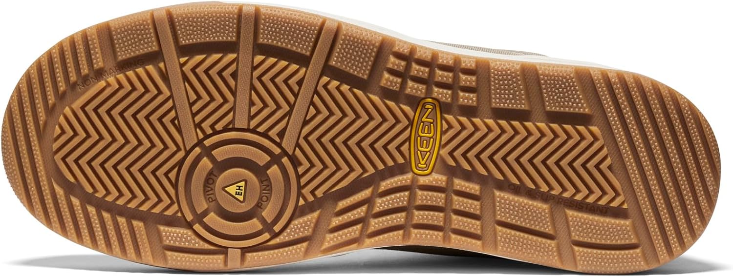 KEEN Utility Mens Keen Utility Men's Kenton Mid Top Composite Toe Breathable Work Sneakers - Image 6