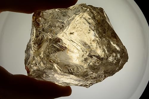 Miniatura 6 de Fantasia Materiales Paquete de 500 quilates de gran faceta de cuarzo de cristal natural sin recortar en bruto de Brasil