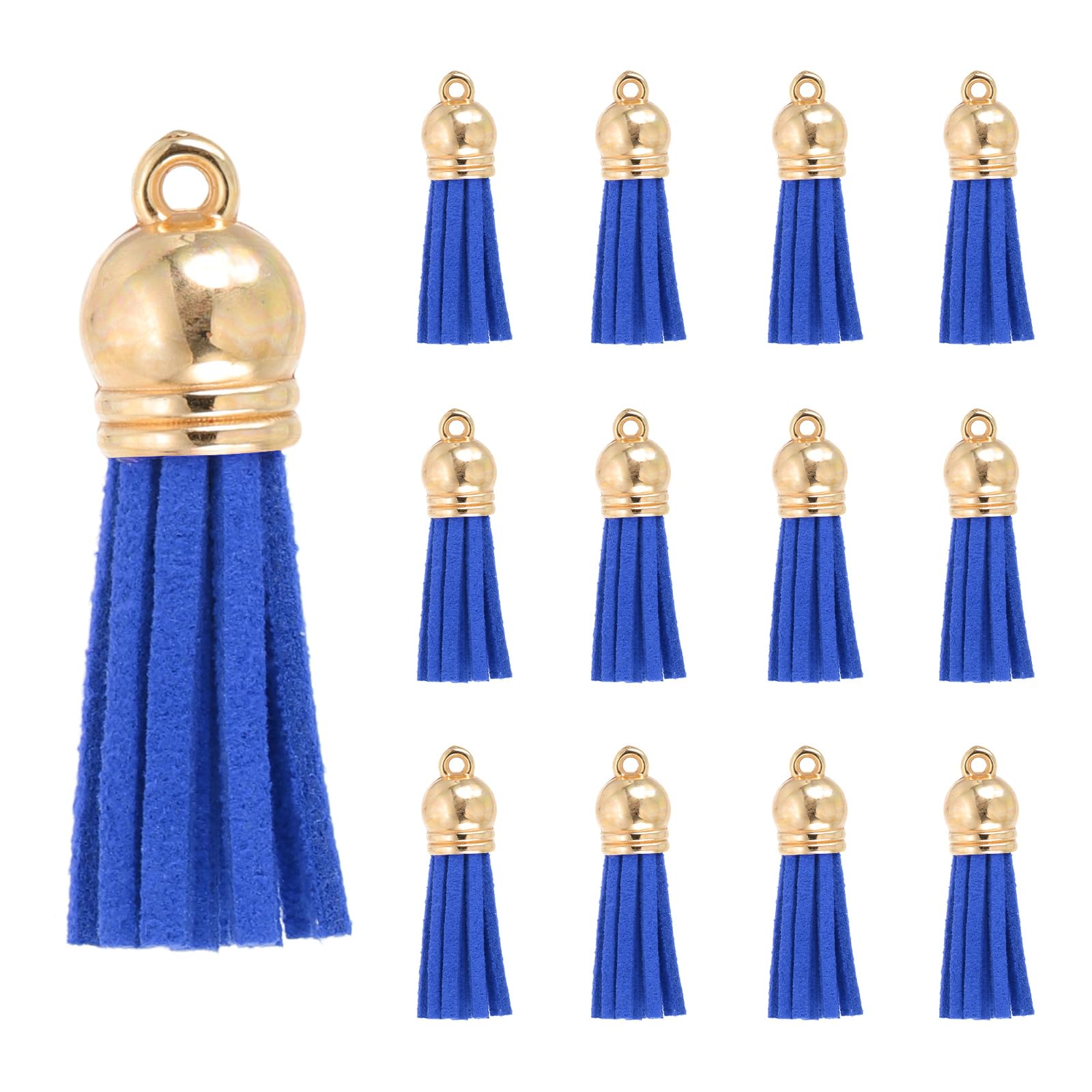 PATIKIL 1.5 Inch Leather Tassels