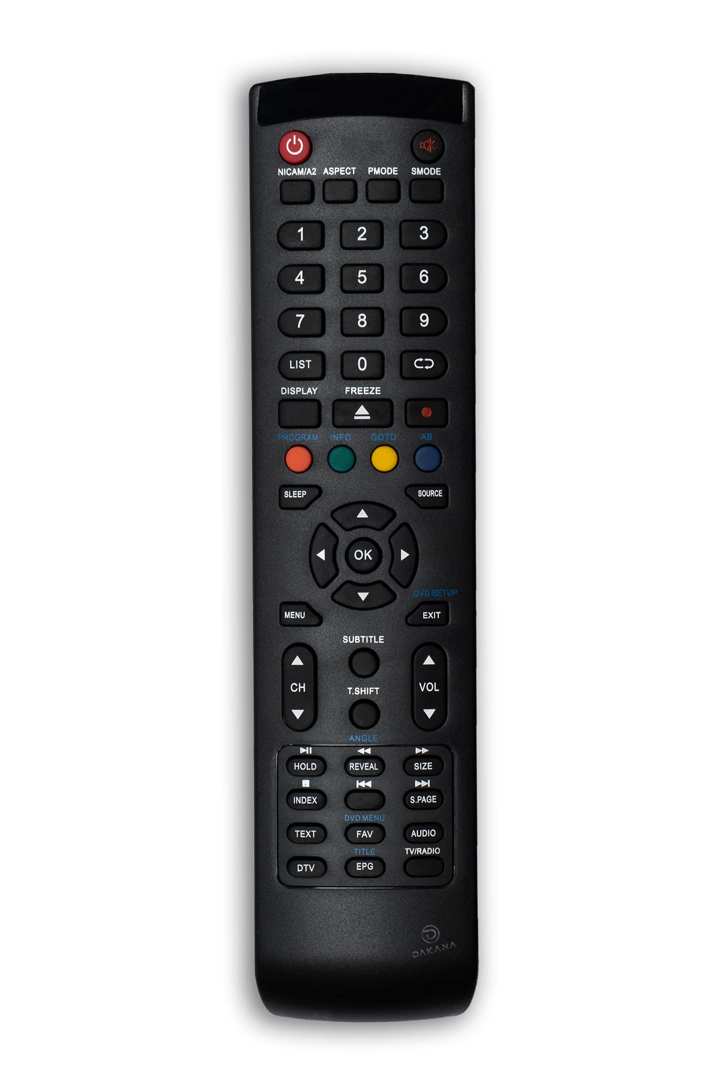 Télécommande Originale Neuve Pour TV DYON SMART 43 VX V2 – Sans Marque – Expédition Rapide