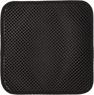 Tapete de Areia de Gato Tapete de Dupla Camada para Caixa de Areia, Urina Impermeável Fácil de Limpar, Controle de Dispersão (XXS)