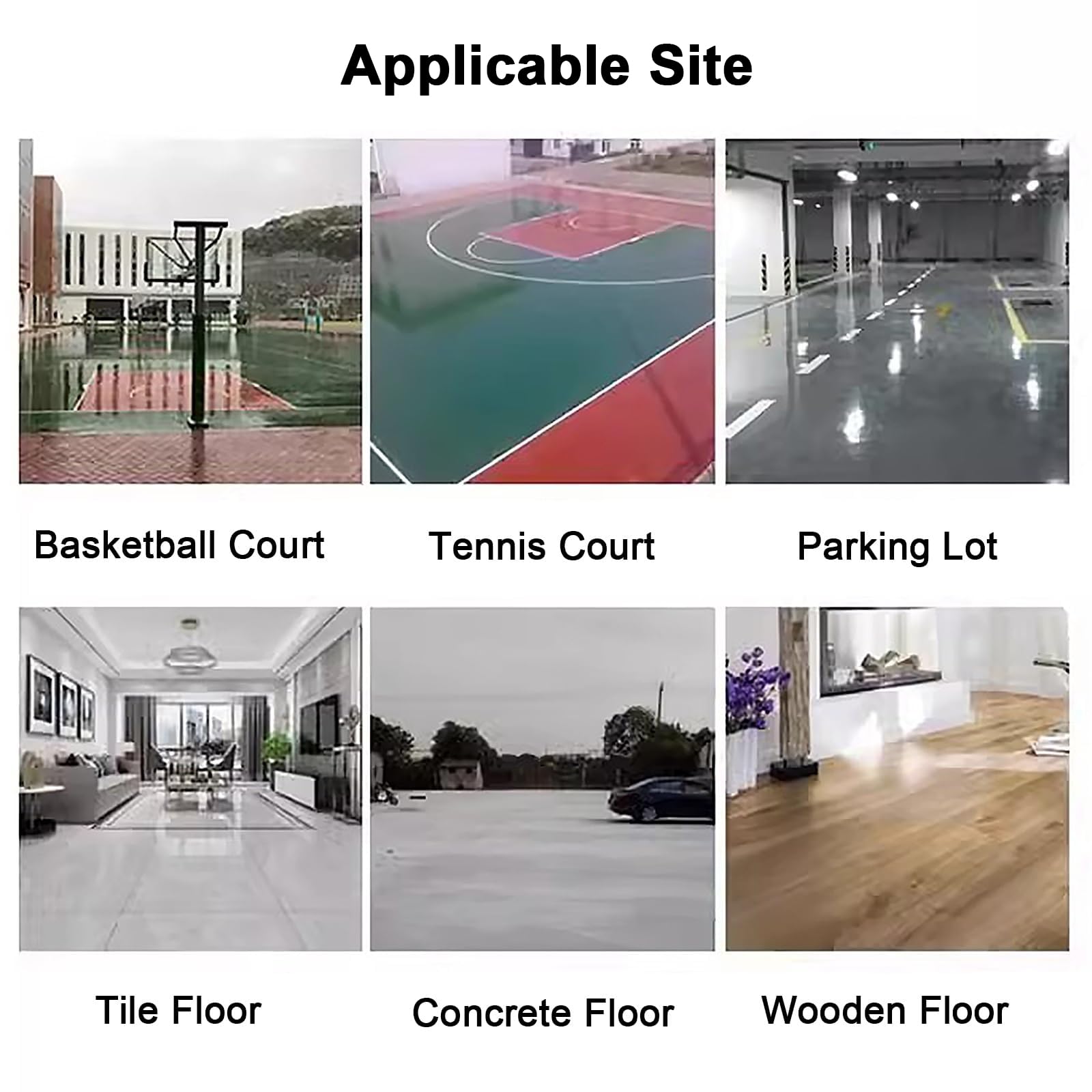Limpiaparabrisas para canchas de Tenis, Equipo de Limpieza de Locales, Empujador de Agua para Pisos de aleación de Aluminio, Canchas, Parques Infantiles, Barredora de Agua para garajes