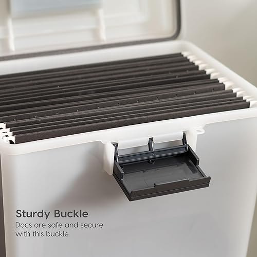 Miniatura 52 de IRIS USA - Caja de archivos de plástico para oficina, color negro.