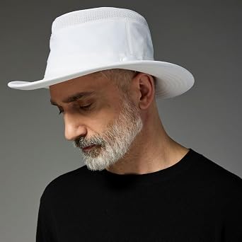 LTM5 Airflo Slim Sun Hat, White, 7 1/4