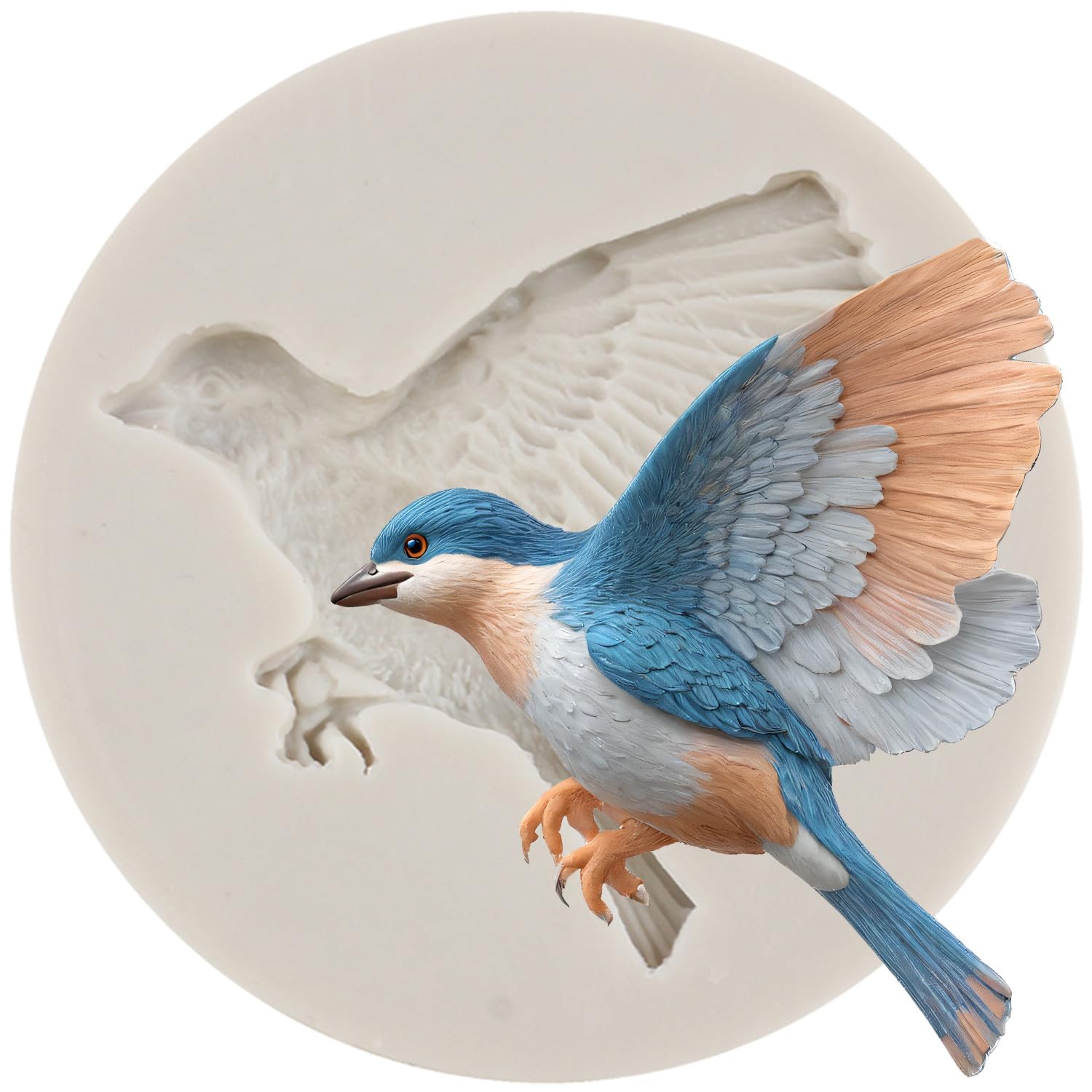 Sijiangmold Bird Silicone Moulds Birds Fondant Mould