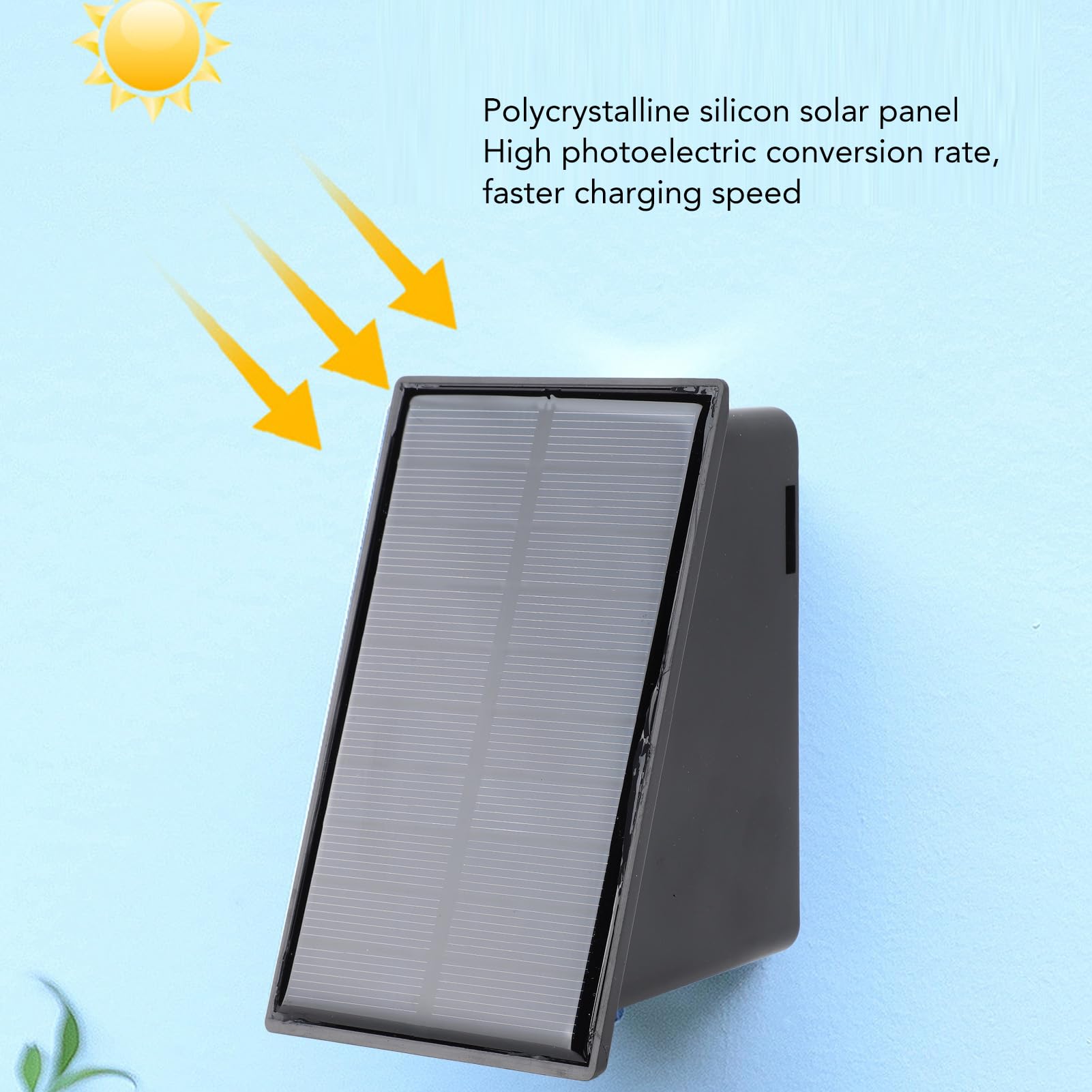 XHTLLO Waterproof Solar Wall Lights Up and Down Outdoor Fence Light for Yard Garden Warm Light