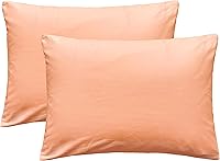 Vista 25 de iMaylex Funda de almohada suave 100% algodón egipcio con cremallera, acogedora y ligera, juego de 2, gris oscuro, Queen, 20 x 30 pulgadas