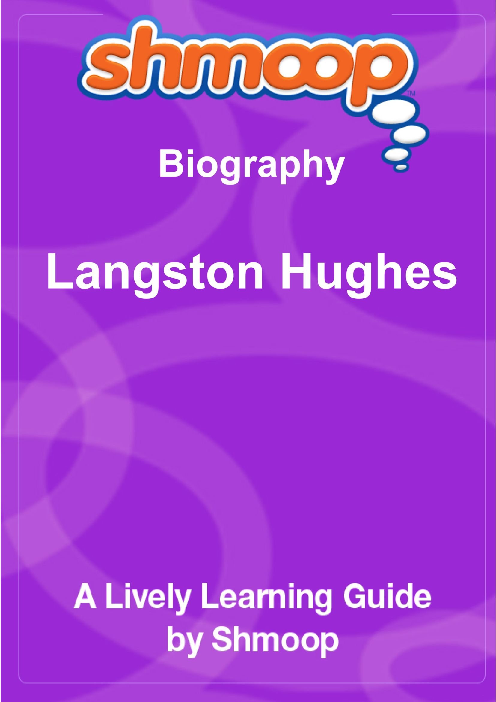 Langston Hughes: Shmoop Biography Guide