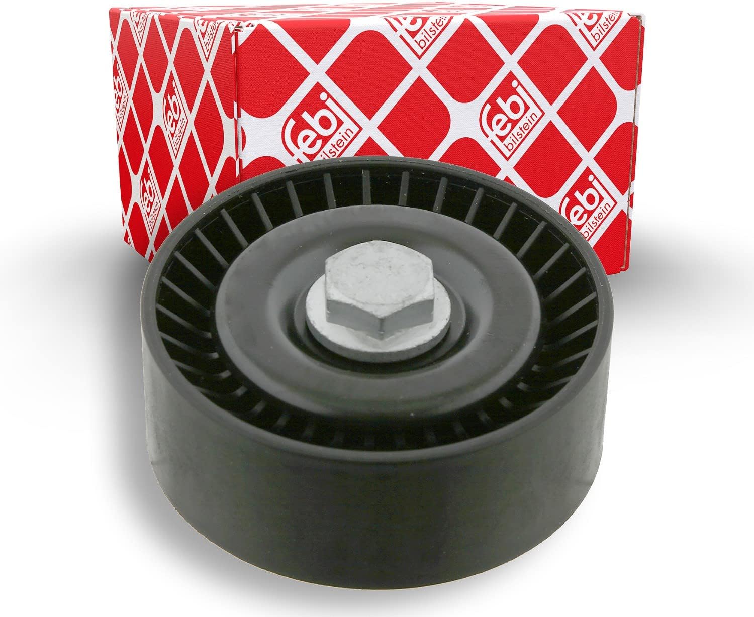 febi bilstein 27374 Idler Pulley for auxiliary belt, pack of one