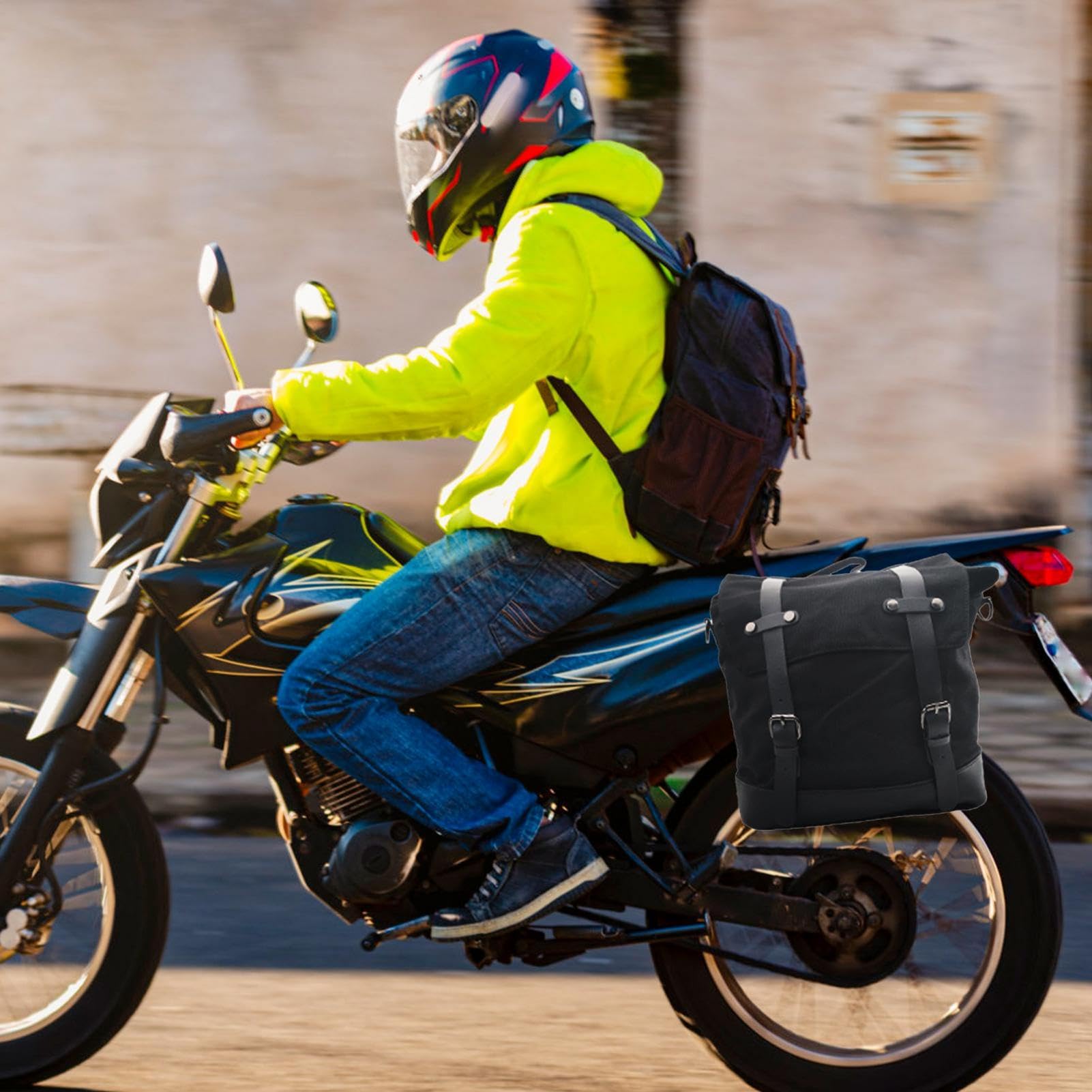 Borse Da Sella Laterali Per Moto | Borse Da Viaggio Retrò Per Moto, Bici Da Strada, Moto Elettrica
