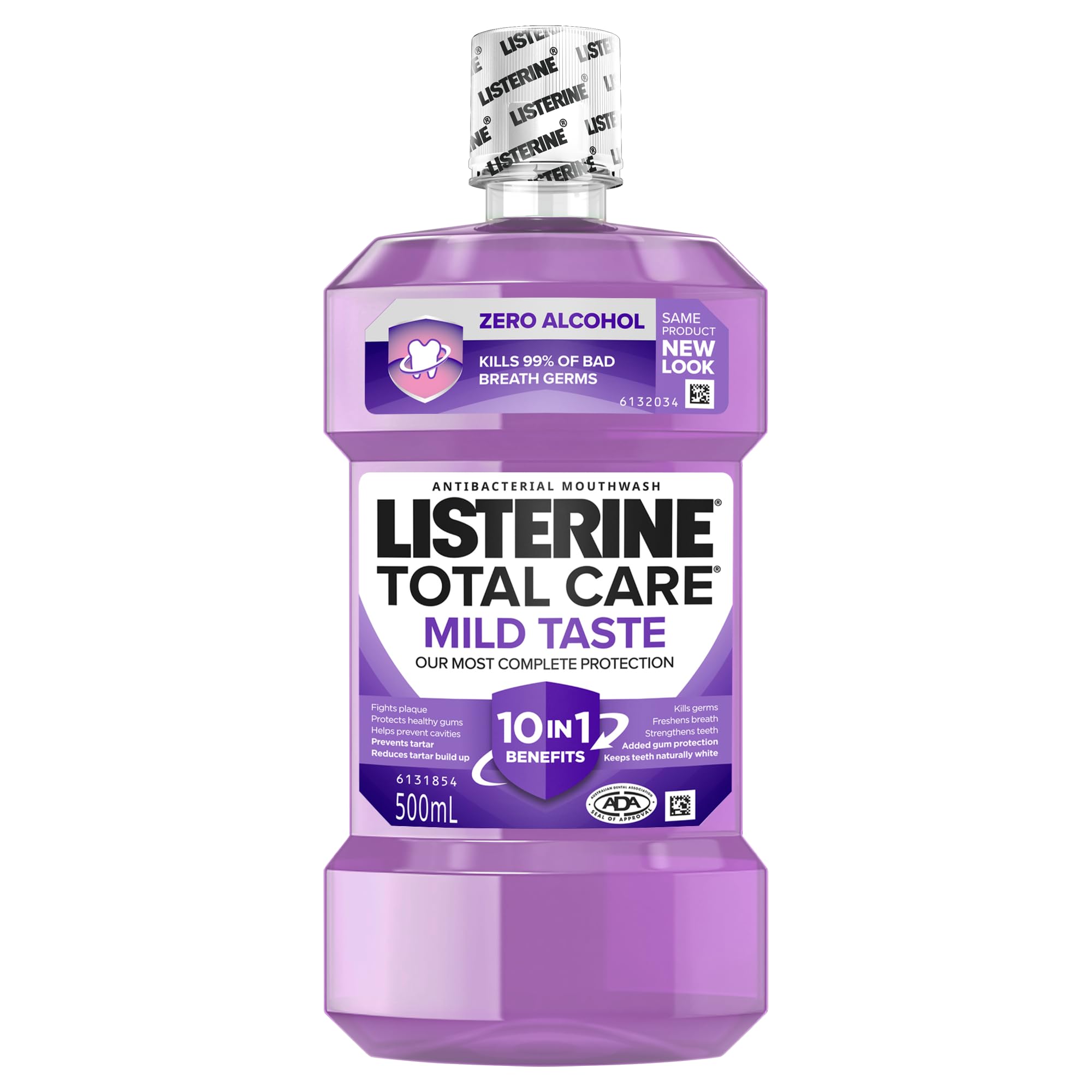 Listerine Total Care Zero Alcohol Mouthwash 500mL