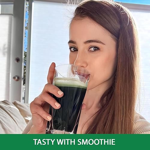 Miniatura 2 de Kate Naturals - Polvo de espirulina para apoyo inmunológico y antioxidantes (12 onzas) de Espirulina en polvo orgánico USDA, 100% natural, orgánico