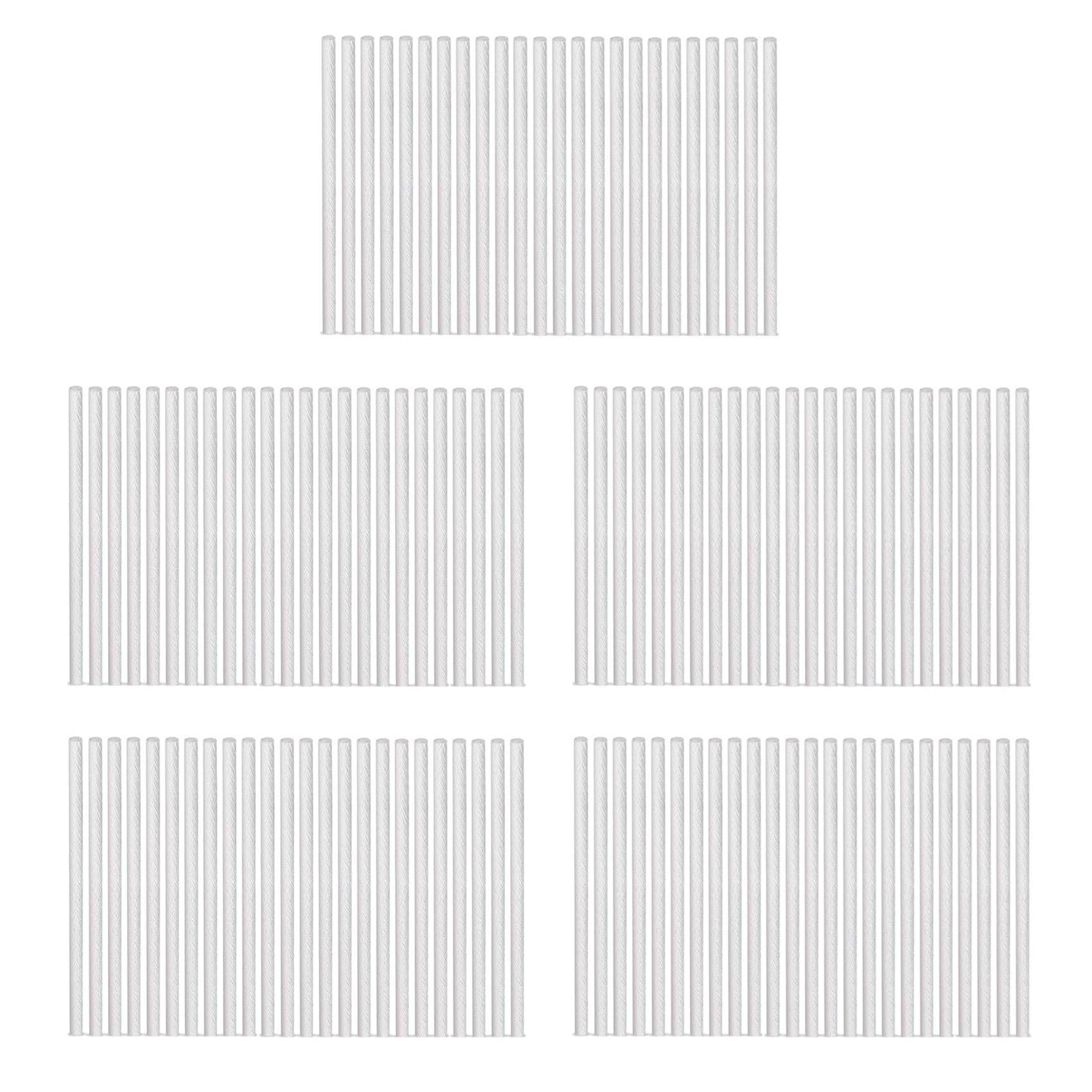 Hndhbfgrt 120Pcs Fiberglass Replacement Wicks, Oil Lamps Wicks, Candle Wine Bottles Wicks 0.5 By 9.85 Inch
