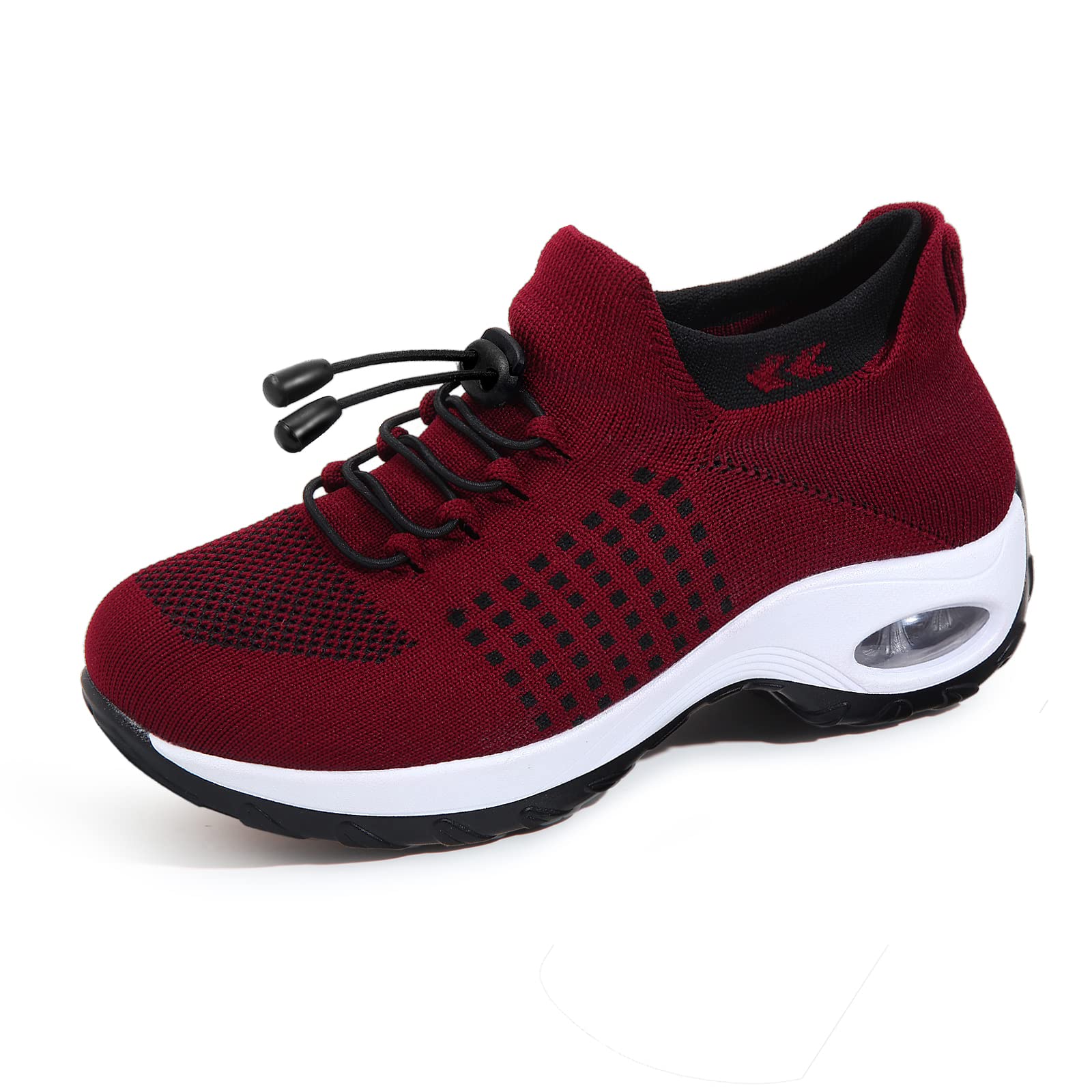STUNAHOME Orthopedic Sneakers Breathable Women Walking Shoes Slip on Trainers Women's Comfortable Casual Ladies Athletic Shoe Thick Bottom