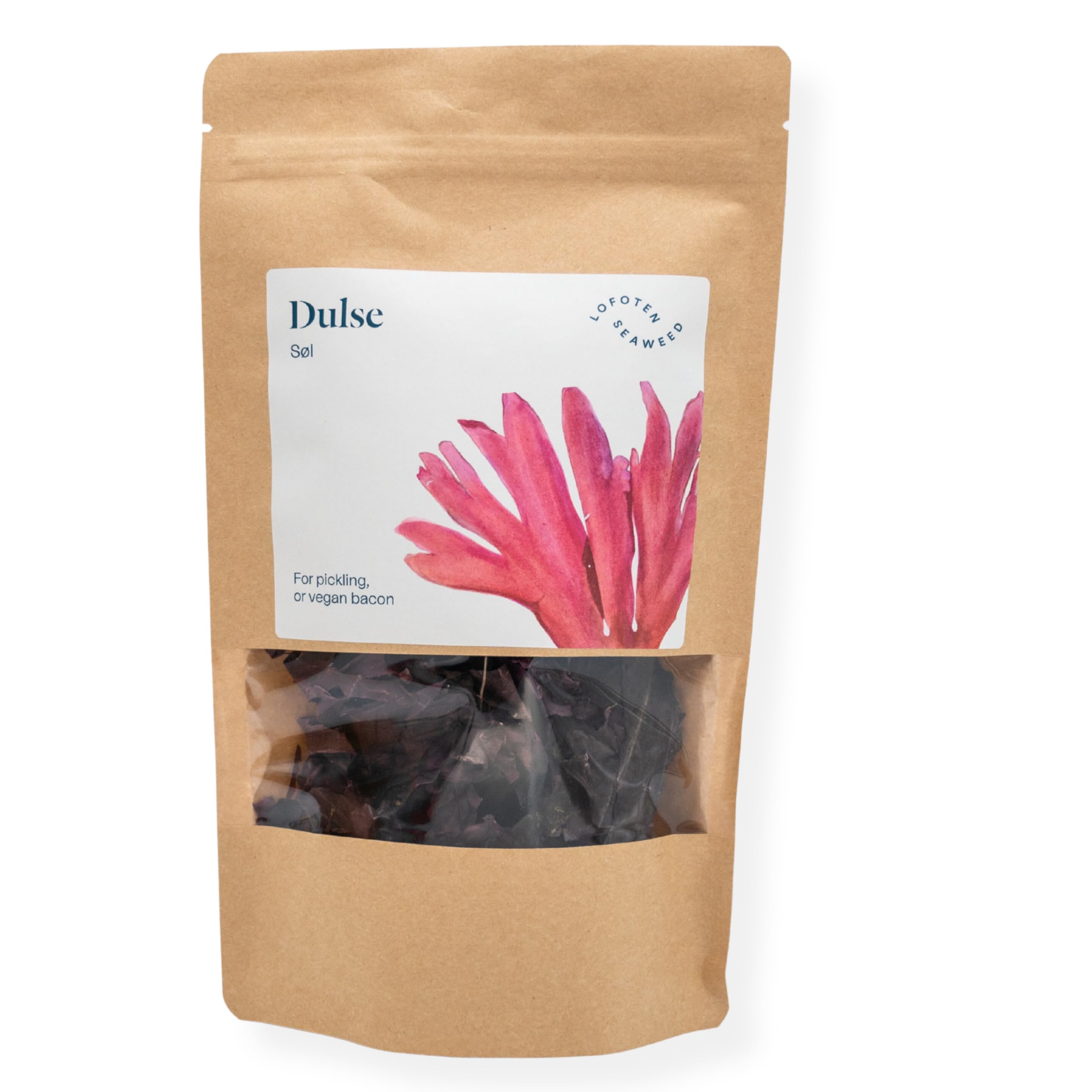 Lofoten Hand-Harvested Dulse Seaweed, Dried from Norway