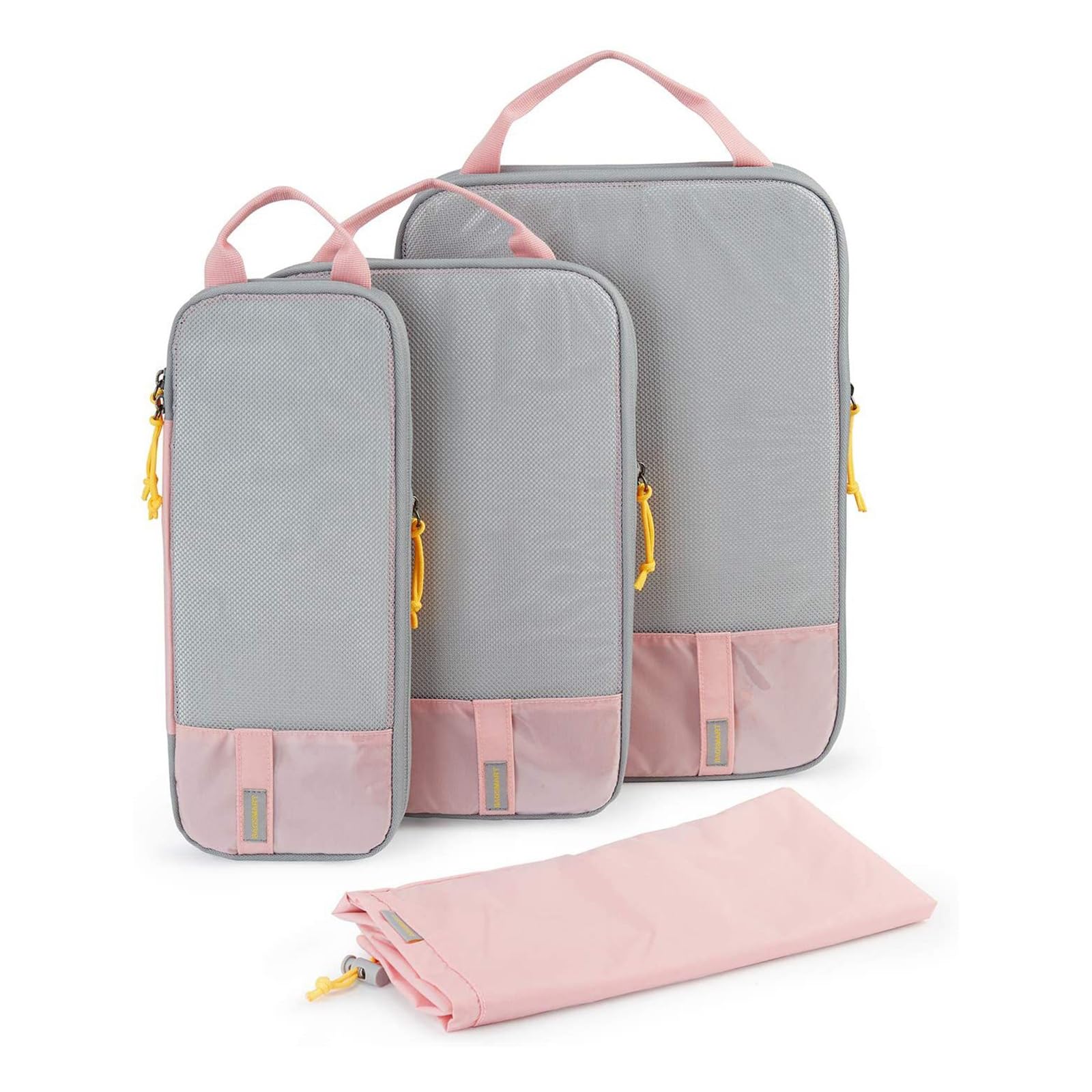 Cubi Di Imballaggio A Compressione Per Viaggio - Set Di 6, Tessuto
