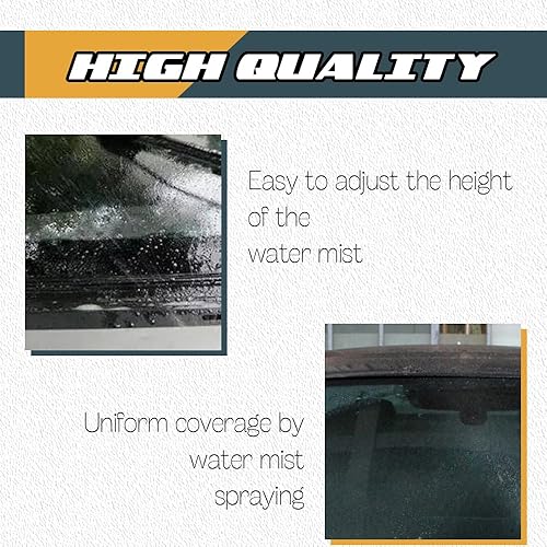 Miniatura 5 de Kit de boquillas para limpiaparabrisas  Manguera universal de líquido para lavadora de 66ft y chorro de limpiaparabrisas delantero con conector
