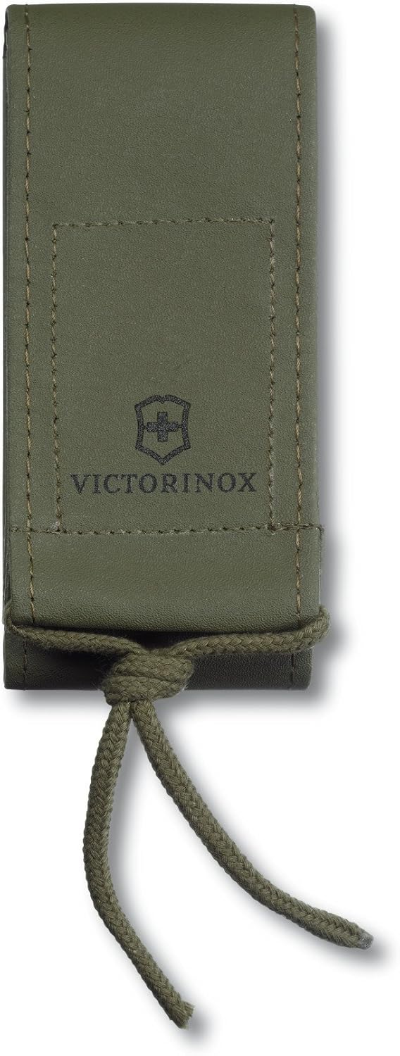 Victorinox Swiss Army Hunter Pro Pocket Knife, Orange with Olive Nylon Pouch, 0.9410.9US3, 130mm
