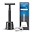 Double Edge Safety Razor with Stand, Single Blade Razors for Men and Women, with 10 Stainless Steel Double Edge Blades, Smooth and Close Shave, Plastic Free, Matte Gun Black
