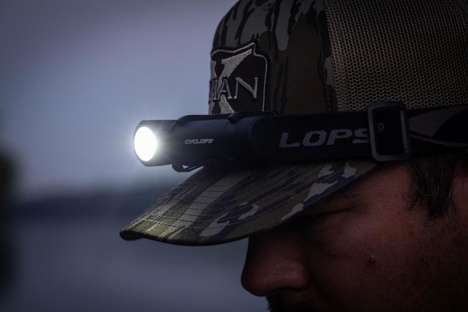 CYCLOPS Hades Headlamp | Tactical Durable Lightweight Aluminum Compact Adjustable Headband Weather Resistant IPX4 Rechargeable Removable 5 Modes Bright LED 1000 Lumen Headlight