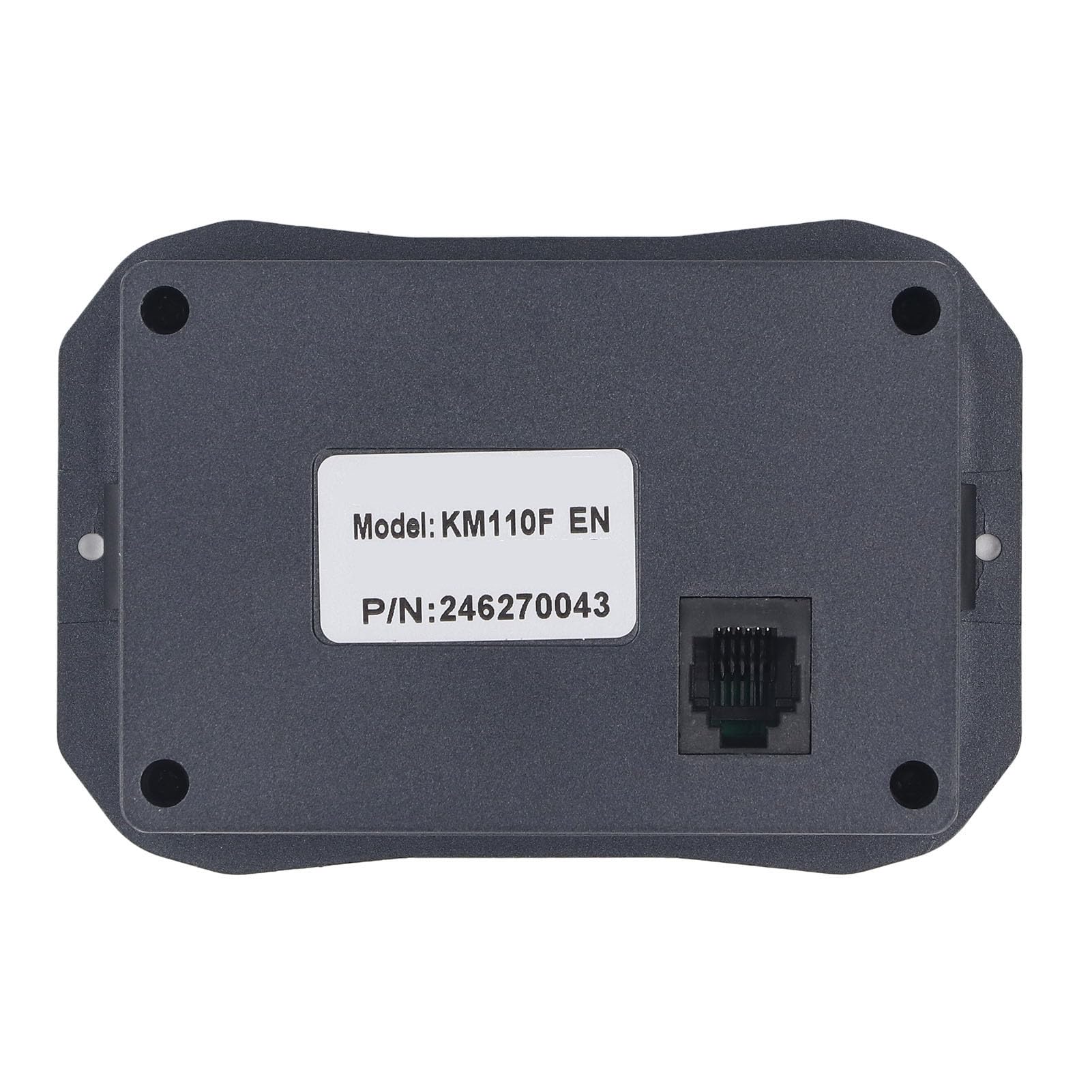 Hyuduo Miernik Coulomba KM110F WiFi, Monitor Akumulatora ABS z Monitorowaniem w Czasie Rzeczywistym dla Akumulatorów NiMH RV LFP 10-100 V 100 A Miernik Mocy do Użytku na Kempingu i Poza siecią