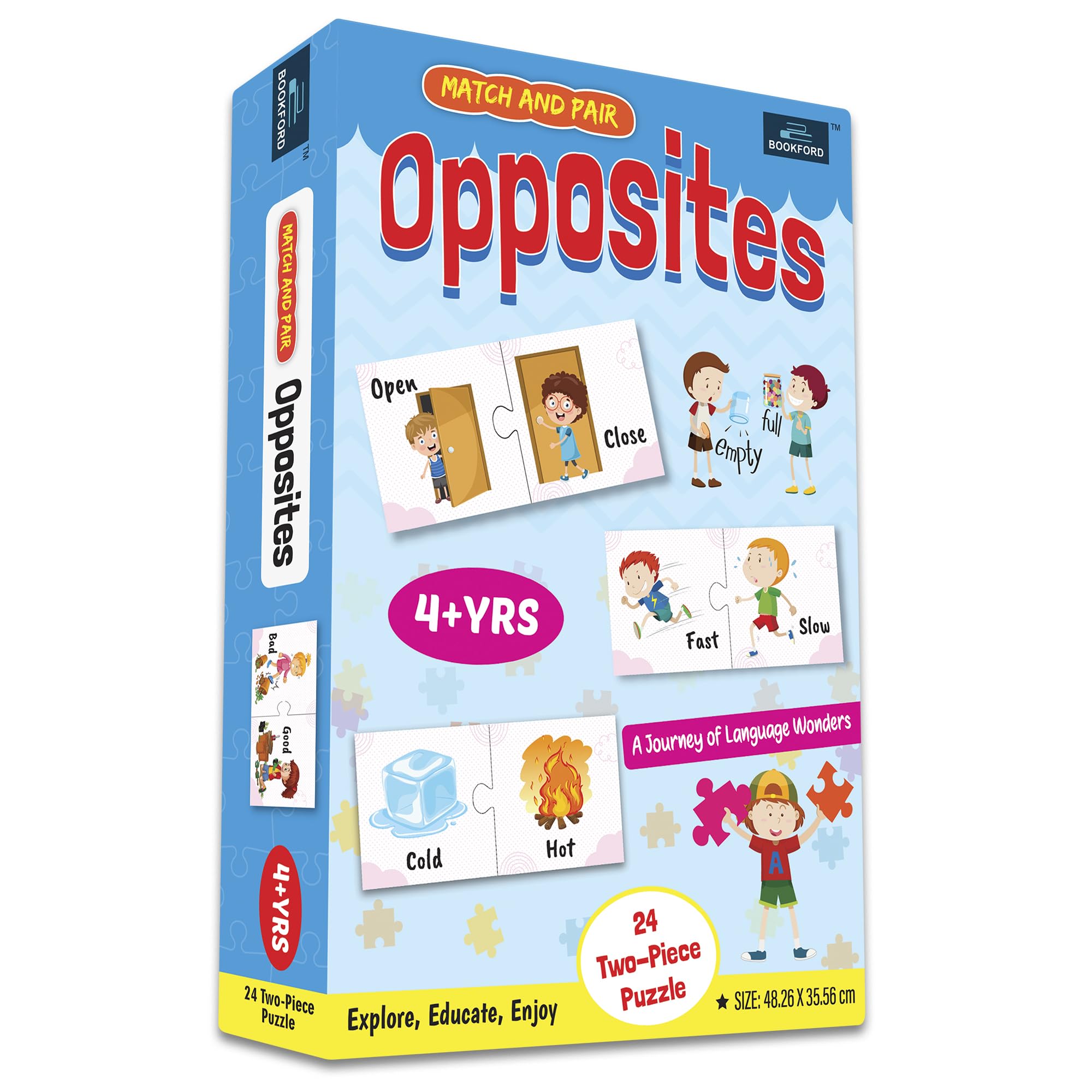 See full amazon price history chart for BOOKFORD Match & Pair - Opposites Words Jigsaw Puzzle for Kids BOOKFORD Match & Pair - Opposites Words Jigsaw Puzzle for Kids (B0CR421V53) Amazon Price History, Amazon Price Tracker