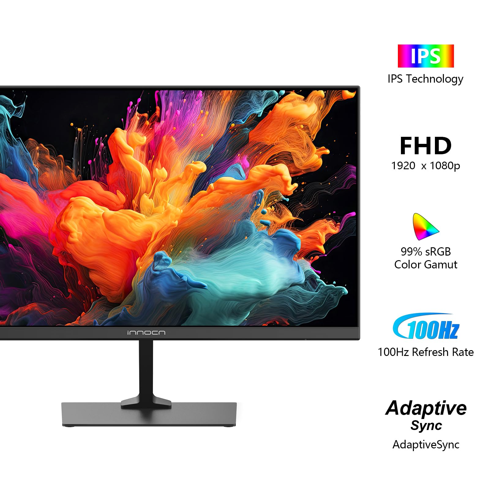 Amazon.com: INNOCN Monitor de PC IPS de 24 pulgadas 1920 x 1080p
