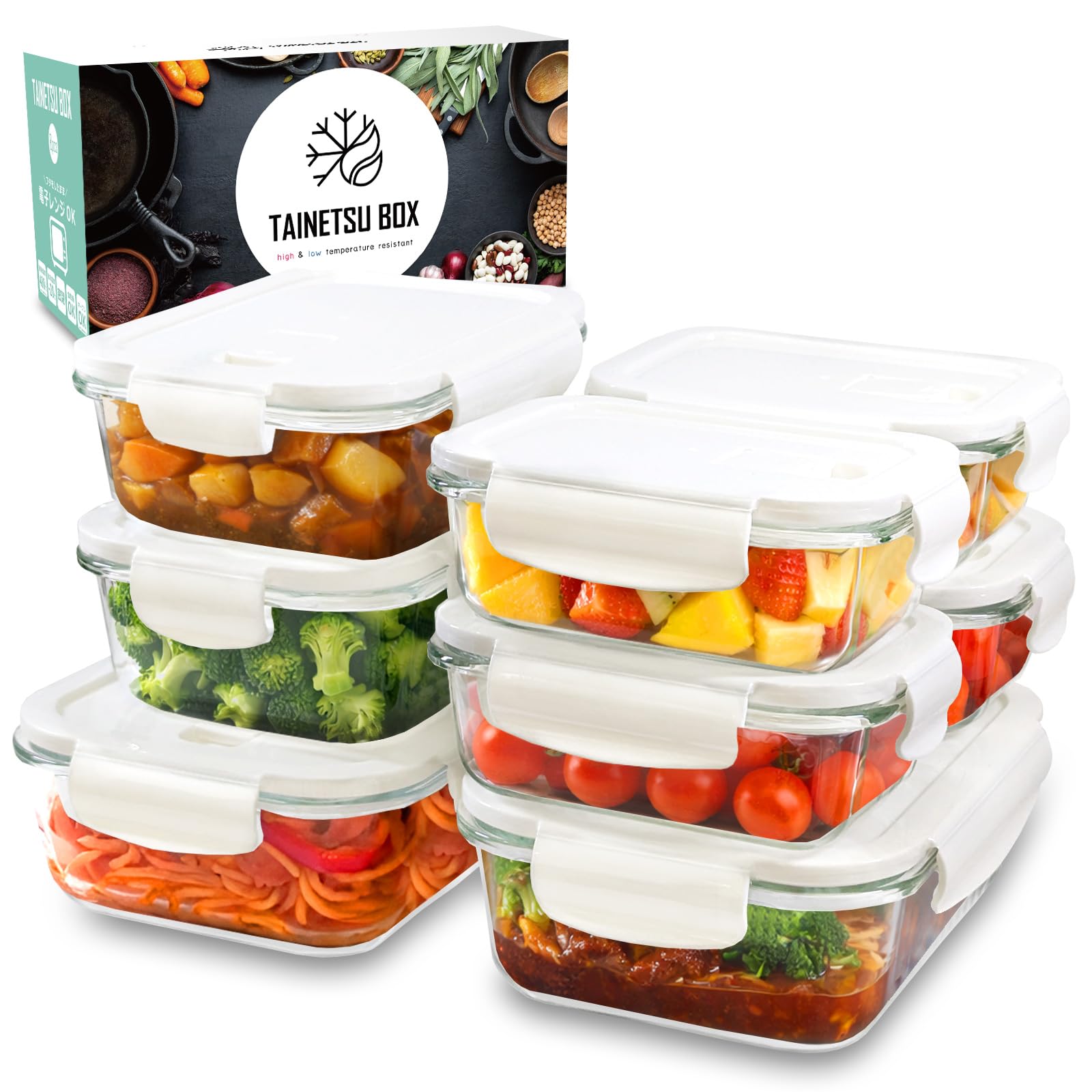 Amazon｜【料理雑誌掲載×栄養管理士推薦】 耐熱ガラス 耐熱容器