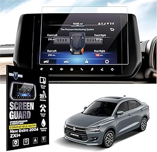Gear Guard Screen Protector For Maruti Suzuki Dzire ZXI +(2024-2025) Touch Screen 9"inch Infotainment System Protection Film - Matte-picture-37