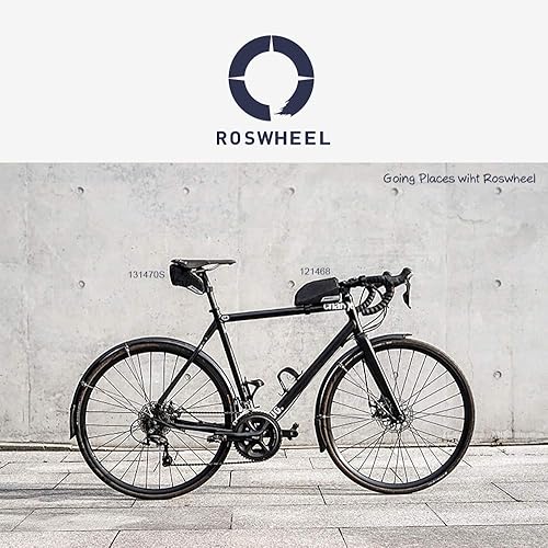 Miniatura 7 de Roswheel Essentials Series 131470 - Bolsa de sillín para bicicleta (resistente al agua)