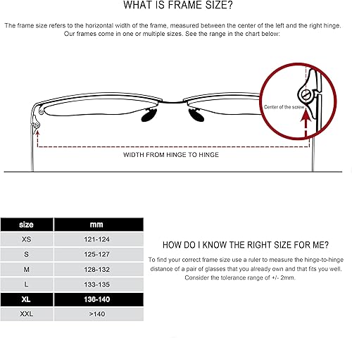 Miniatura 6 de Jolafull JF1801 - Marco cuadrado clásico para lentes (2.283 in)