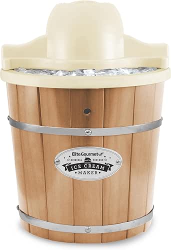 Elite Gourmet Maxi-Matic EIM-924L 4 quart Old Fashioned Electric Ice